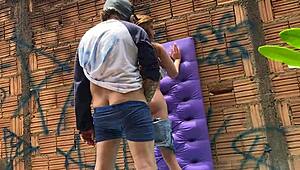 wanna see this latina fuck doll get her tight ass pounded outdoors with toys