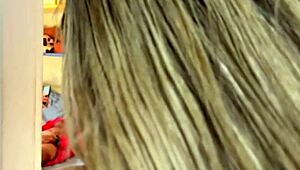 Stepmom's Pussy and Ass After Catching Me Jerking! Swallows Every Drop!