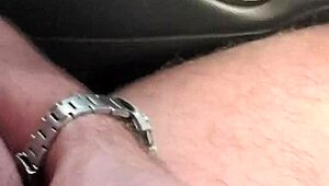 Watch Me Stroke Monster Cock In Public Parking
