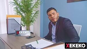 estoy tan caliente con esta venezolana culona tetona en entrevista la follo duro hasta el final