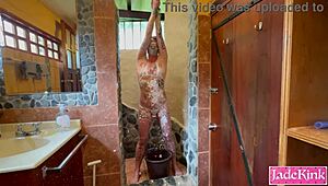 What if your bound girlfriend became a humiliated slave, foam-covered and punished roughly?