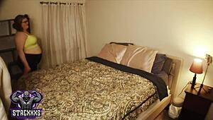 Late for Workout? Nathalie Presley Takes BBC Bareback Instead?