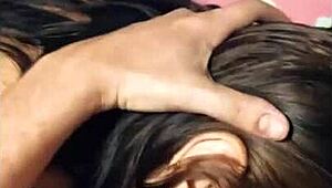 Arab housewife Rabab slut begs hubby pay before lift in dirtiest homemade doggystyle ass pounding