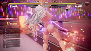 lesbian battle heats up with intense pussy play