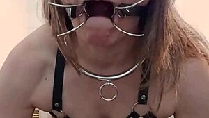 milf slave harness candle humiliation homemade