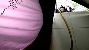 Village stepmom caught by stepson fucked hard in farmhand room