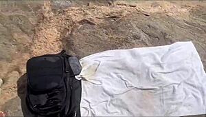 dude, i fucked this hot brazilian brunette right on the nudist beach in public