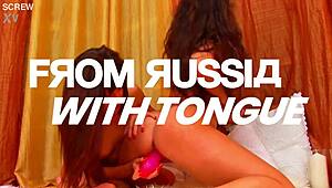 Russian Lesbians Lick Wet Pussies And Asses In Fetish Trailer