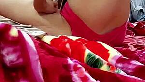 hotwife and sissy hubby feminize each other with toys dirty talk and pussy play