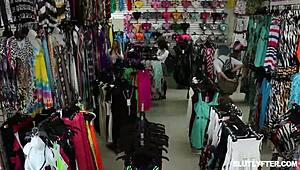 Officer Tommy Gunn punishes sexy Harley Haze in shop