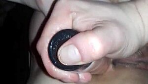 bend over for anal fisting, sexy brunette amateur, homemade toys deep!