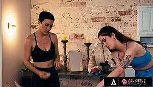 two masseuses olive glass evelyn claire pamper client's needs