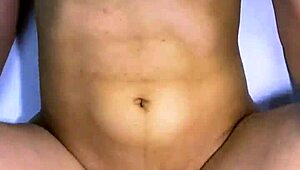 cute teen girlfriend sneaks kitchen kiss with stepdad and bestie turns creampie fuck