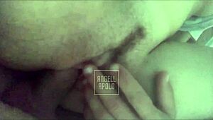 Dad leaves and i fuck cute half-sister's tight pussy creampie