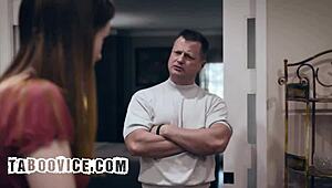 hey pervy stepdad, you really gonna fuck your stepson's pregnant girlfriend like that?