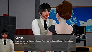 HEADMASTER'S FANTASY ORGY with big tits femdom masters and shaved pussies