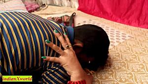 bhabhi begs for rough homemade pounding on rainy day