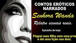 Senhora Wanda spills how she fucked her own son!