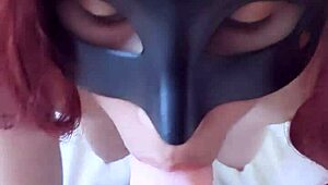hot redhead arty feet mouth your dick cum pretty face pov 👅🍆💦