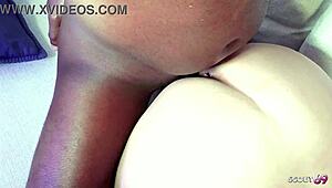 Curvy BBW Mature Women Fuck BBC Interracially