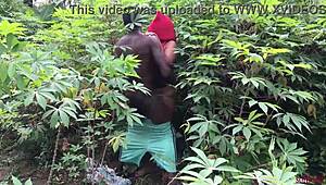 farmers in nigeria africa go hard knacking big pussy with monster cock creampie