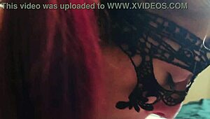 She gulps down my huge cock during lunch break swallow
