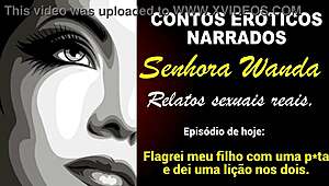 Senhora Wanda spills how she fucked her own son!