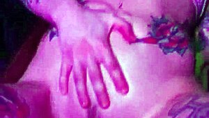 check out this pink toy drip riding action with clothes ripped everywhere.