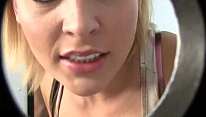 Jayme Janes Craves Sucking Monster Cocks At Gloryhole Glory