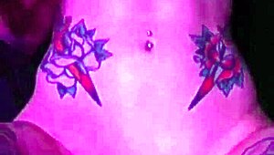 check out this pink toy drip riding action with clothes ripped everywhere.