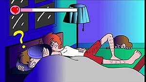 i can't stop flashing my milf body on the sofa in this comic erotic comedy
