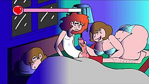 i can't stop flashing my milf body on the sofa in this comic erotic comedy