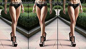 Messy Cumshots Blast High Heels Legs Feet On Hot Public Plateaus Everywhere
