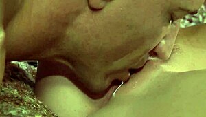 blonde wife aimee addison gulps messy cumshot dripping over her sexy feet after licking