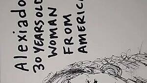 Heart-Pounding Cum Sketch Finishes Her Tits in Ecstatic Release Bliss