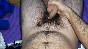 hey check out this hairy amateur giving milk to you all long-haired style