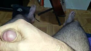 hey check out this hairy amateur giving milk to you all long-haired style