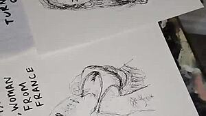 Heart-Pounding Cum Sketch Finishes Her Tits in Ecstatic Release Bliss
