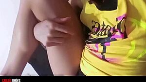 falling mouth sucking huge thick cock