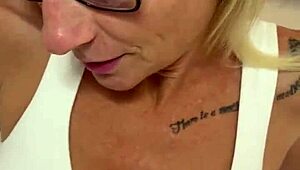 aline and flavio's cute homemade update with her blonde hairless body shaking in orgasm