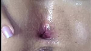brazilian teen moans as old cock creampies her squirting pussy homemade