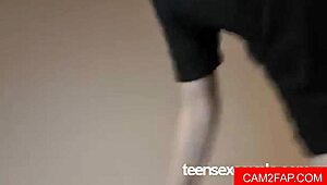 Holy fuck, watch this teen amateur's hardcore webcam blowjob explosion!