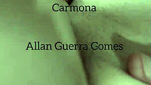 carmona massages naked allan guerra from back to front enjoying every inch of his butt