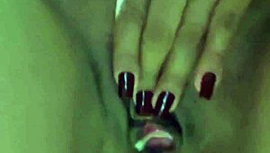 brazilian teen moans as old cock creampies her squirting pussy homemade