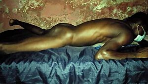 ever tried humping the bed with your big cock, feels amazing right?
