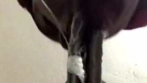 close up deepthroat blowjob gets super sloppy with cum in mouth