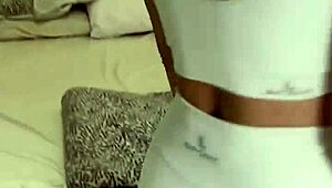 aline and flavio's cute homemade update with her blonde hairless body shaking in orgasm