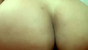 brazilian teen moans as old cock creampies her squirting pussy homemade