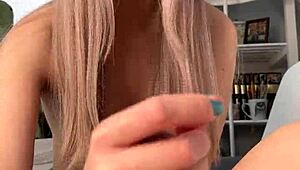 my gf jerks me off close up cumshot day 45