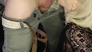 Hot Blonde Eats Ass Then Deepthroats Wickedly